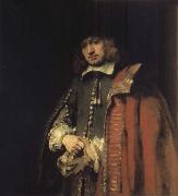 REMBRANDT Harmenszoon van Rijn Portrait of Jan Six USA oil painting artist
